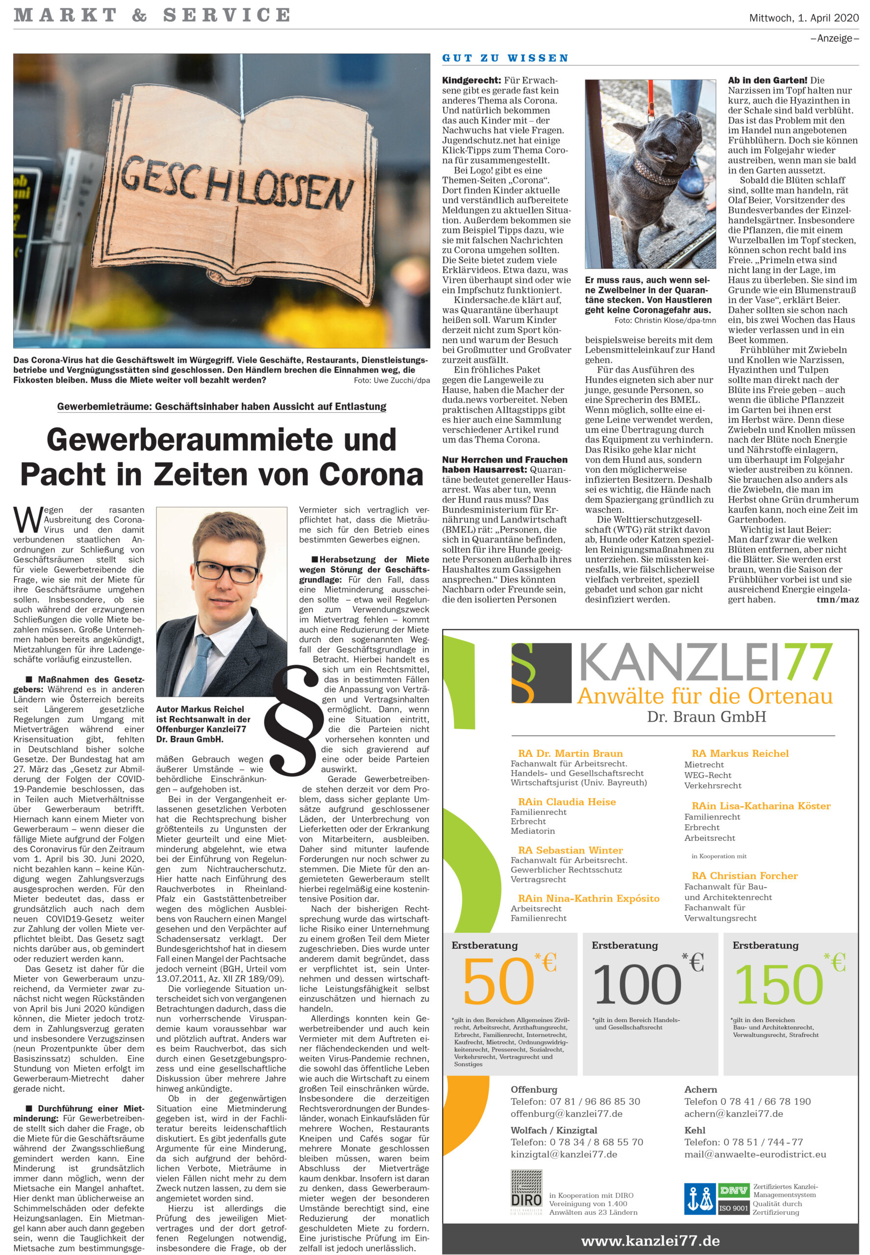 MIETRECHT UND WOHNUNGSEIGENTUM